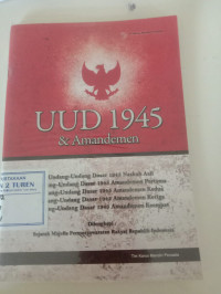 Image of UUD 1945 & Amandemen
