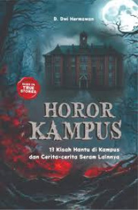 Image of Horor kampus 13 kisah hantu di kampus