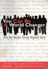 Image of You can be a worrld changer